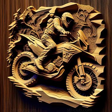 3D модель Yamaha WR125R (STL)